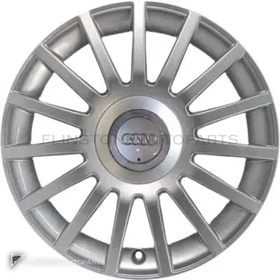 ล้อแท้นำเข้า Audi Multi Spoke ขอบ 17 นิ้ว รุ่น A6 4F สี Diamond Silver