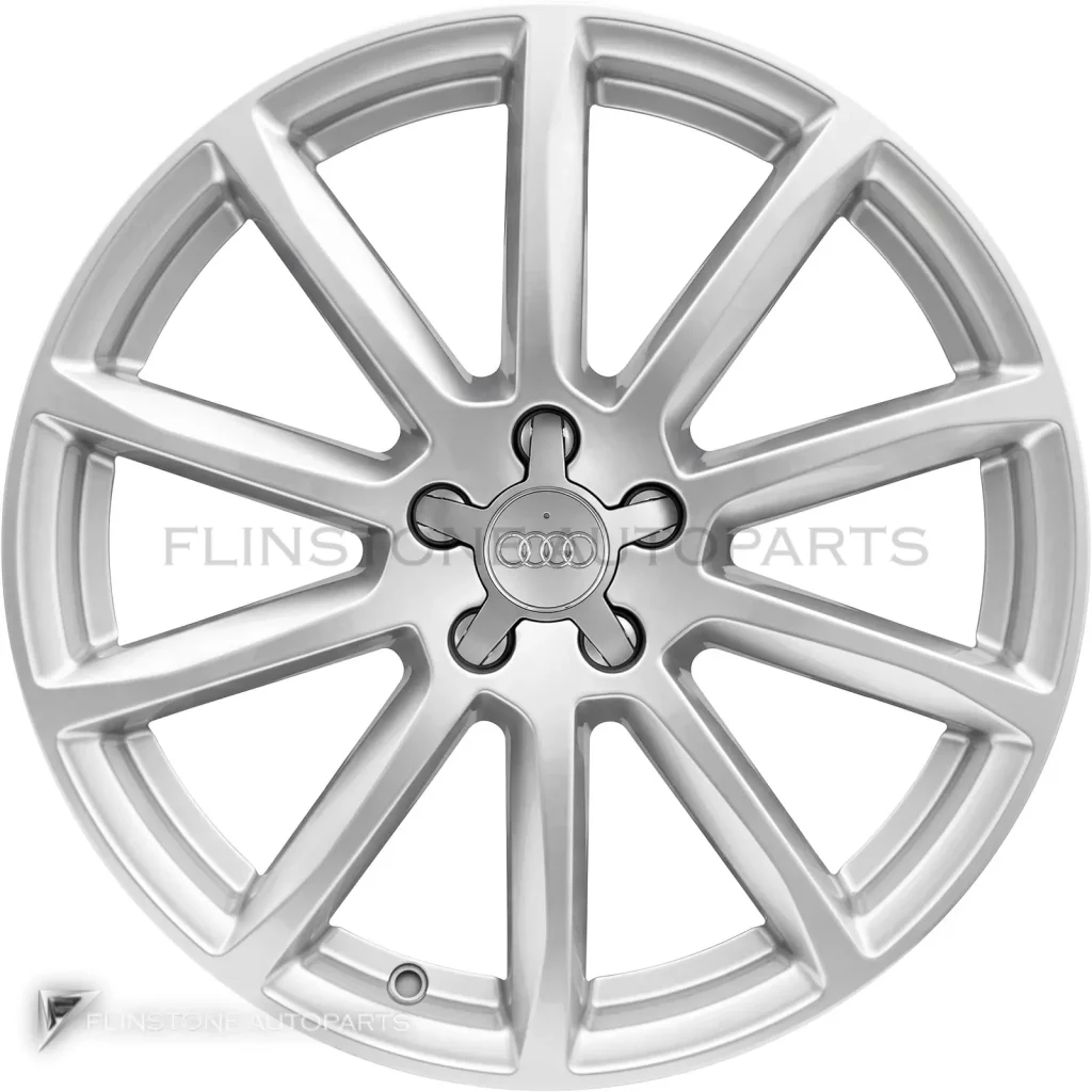 ล้อแท้นำเข้า Audi Multi Spoke ขอบ 16 นิ้ว รุ่น A4 8K สี Diamond Silver