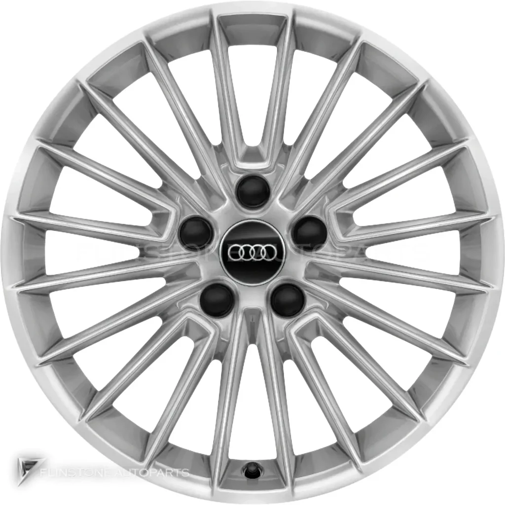 ล้อแท้นำเข้า Audi Multi Spoke ขอบ 17 นิ้ว รุ่น A3 8Y สี Diamond Silver