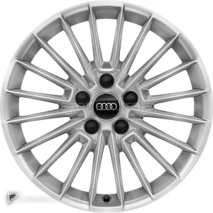 正品轮毂 Audi Multi Spoke 边框 17 英寸车型 A3 8Y 颜色 Diamond Silver