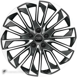 ล้อแท้ Audi Multi Spoke ขอบ 19 นิ้ว รุ่น A7 4K8 สี Diamond Silver