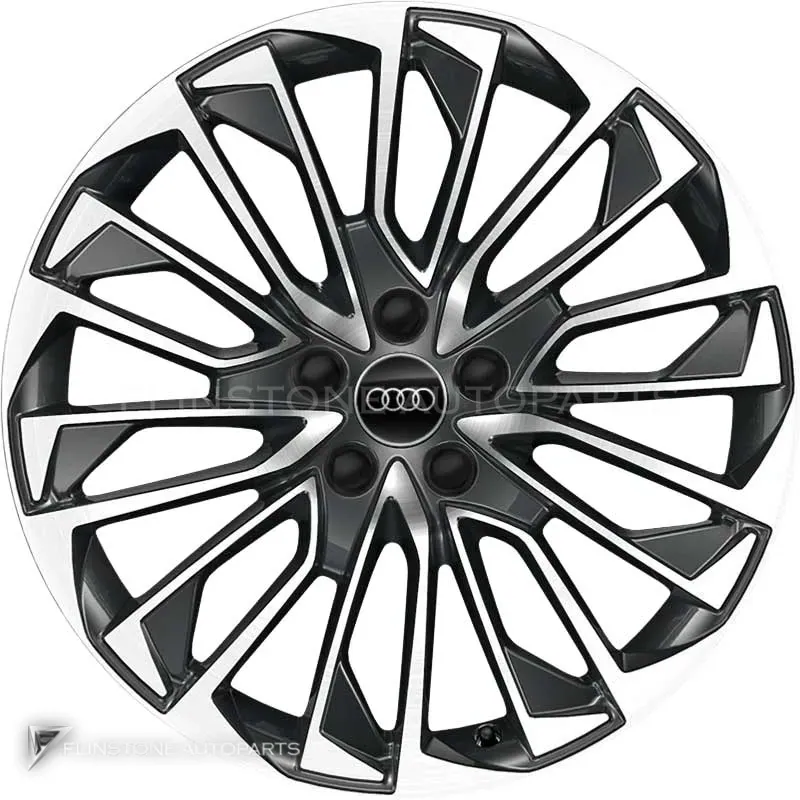 ล้อแท้ Audi Multi Spoke ขอบ 19 นิ้ว รุ่น A7 4K8 สี Diamond Silver