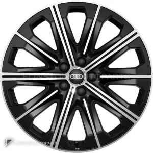 ล้อแท้ Audi RS 10 Spoke Star ขอบ 20 นิ้ว รุ่น Q4 89A สี Gloss Black with Diamond Cut