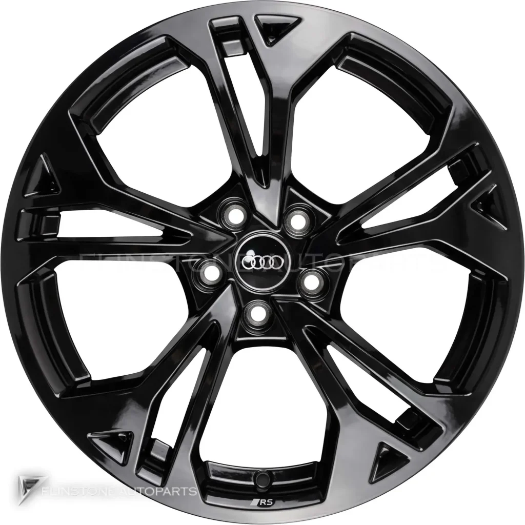 ล้อแท้นำเข้า Audi RS 5 W Spoke ขอบ 18 นิ้ว รุ่น A3 8Y สี Phantom Black