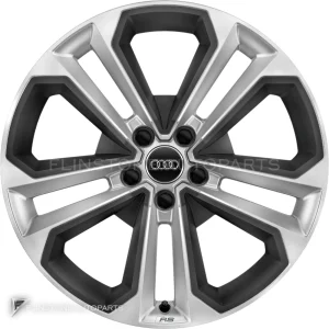 ล้อแท้ Audi RS Spoke ขอบ 19 นิ้ว รุ่น A4 8W9 สี Galvano Silver