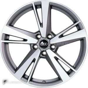 ล้อแท้ Audi Sport 5 Arm Blade ขอบ 19 นิ้ว รุ่น TT 8S สี Titanium Grey with Diamond Cut