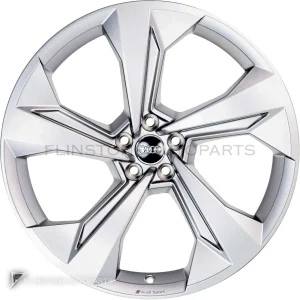 ล้อแท้ Audi Sport 5 Arm Edge ขอบ 22 นิ้ว รุ่น Q7 4M สี Platinum Matt Grey