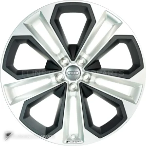 ล้อแท้ Audi Sport 5 Double Spoke Module ขอบ 21 นิ้ว รุ่น Q5 80A สี Galvano Silver with Diamond Cut
