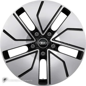 ล้อแท้ Audi Sport 5 Segment ขอบ 19 นิ้ว รุ่น e-tron 4J สี Gloss Black with Diamond Cut
