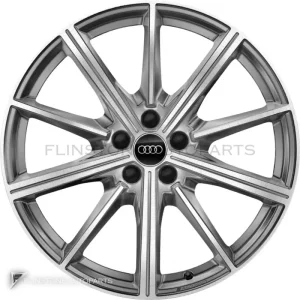 ล้อแท้ Audi Sport 5 Spoke Star ขอบ 21 นิ้ว รุ่น TT 4N สี Titanium Grey with Diamond Cut
