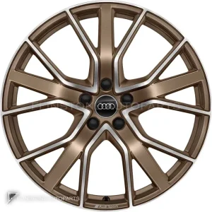 ล้อแท้ Audi Sport 5 V Spoke Star ขอบ 20 นิ้ว รุ่น TT 8S สี Matt Bronze with Diamond Cut