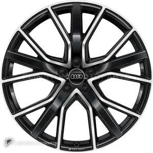 Genuine Wheels Audi Sport 5 V Spoke Star trim 21 inch model A7 4K8