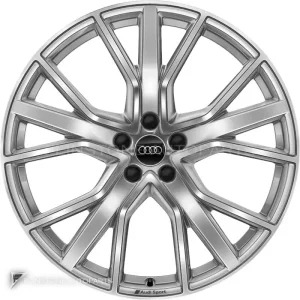 Genuine Wheels Audi Sport 5 V Spoke Star trim 21 inch model A7 4K8