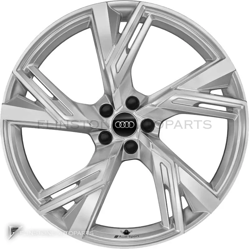 ล้อแท้นำเข้า Audi Sport 5 V Spoke Trapezoid ขอบ 22 นิ้ว รุ่น A6 4K