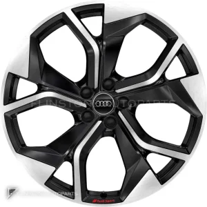 ล้อแท้ Audi Sport 5 Y Spoke ขอบ 21 นิ้ว รุ่น Q8 4KE สี Anthracite Black with Diamond Cut
