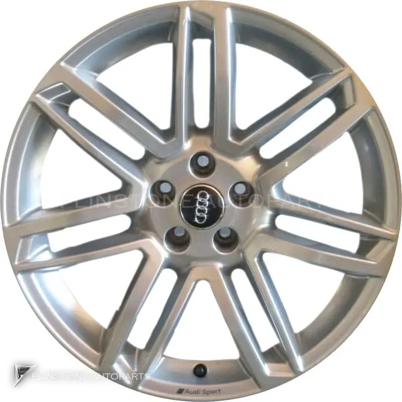 ล้อแท้นำเข้า Audi Sport 7 Double ขอบ 19 นิ้ว รุ่น Q7 4M สี Galvano Silver