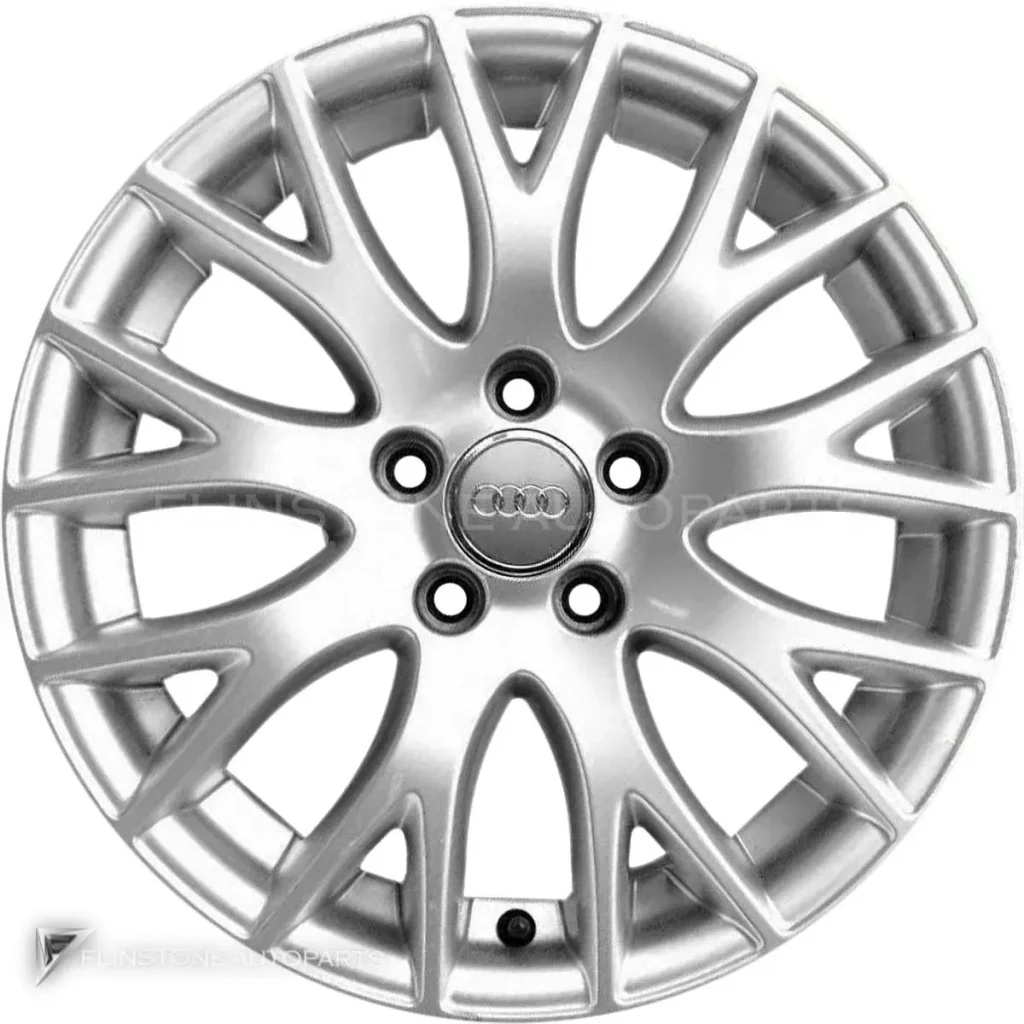 ล้อแท้นำเข้า Audi Y Spoke ขอบ 17 นิ้ว รุ่น A4 8H สี Diamond Silver