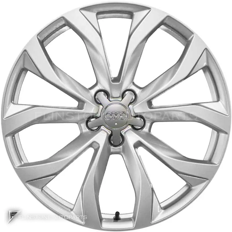 ล้อแท้นำเข้า Audi Y Spoke ขอบ 20 นิ้ว รุ่น A6 4G สี Galvano Silver