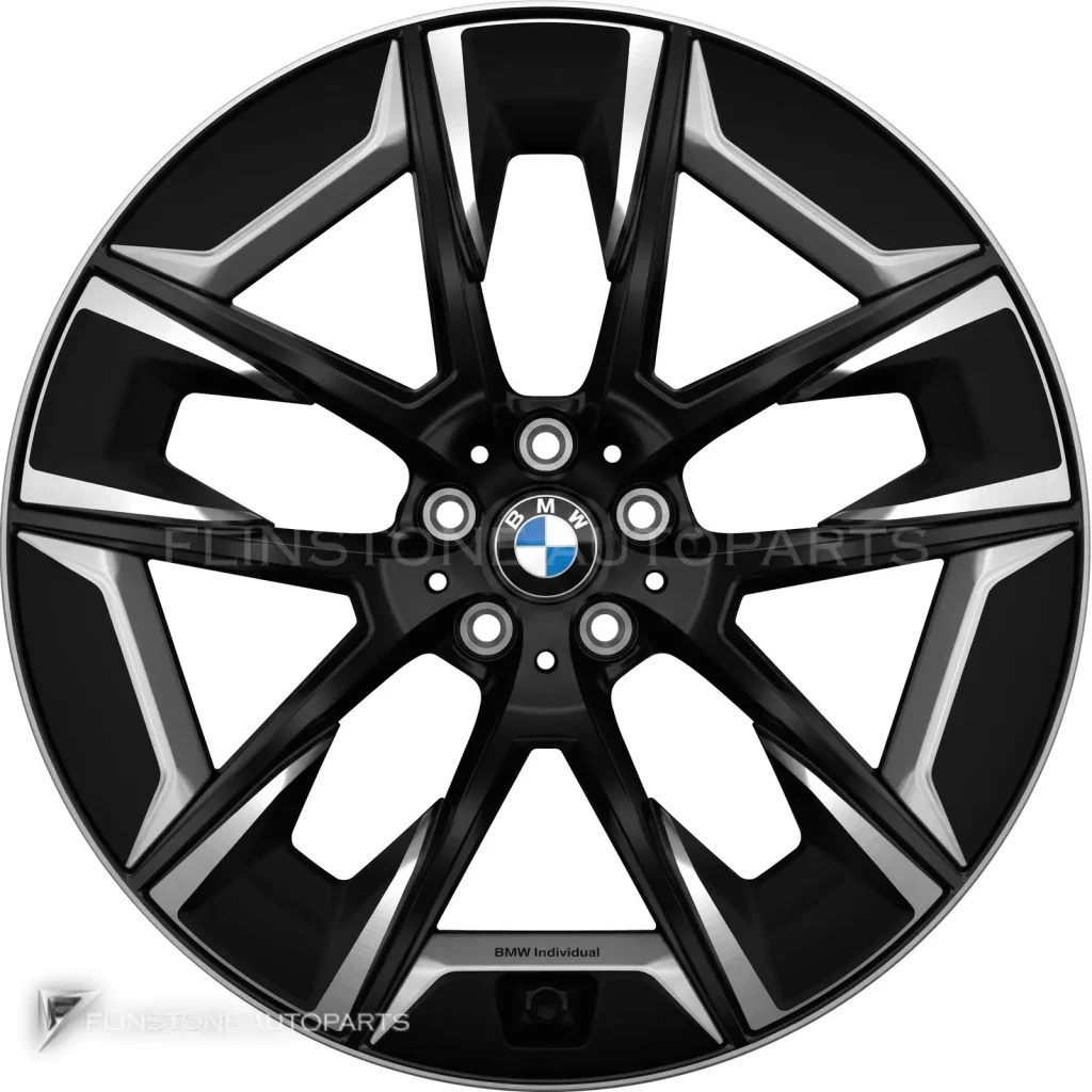 Genuine Wheels BMW 1001I trim 20 inch Colour Jet Black with Bright Turned