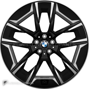 ล้อแท้ BMW 1001I ขอบ 20 นิ้ว สี Jet Black with Bright Turned