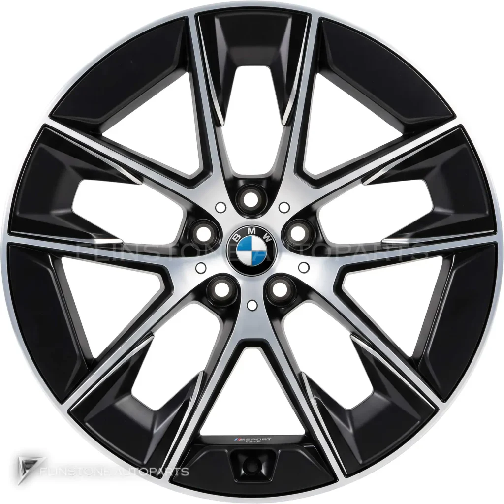 ล้อแท้ BMW 1001M ขอบ 20 นิ้ว สี Jet Black Matt with Bright Turned