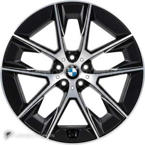 ล้อแท้ BMW 1001M ขอบ 20 นิ้ว สี Jet Black Matt with Bright Turned