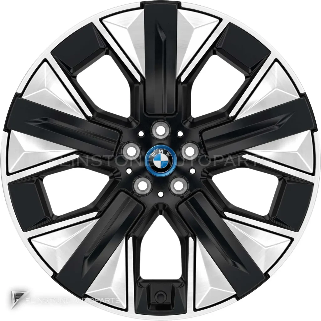 ล้อแท้ BMW 1010 ขอบ 21 นิ้ว สี Gunmetal Grey with Bright Turned and Silver Inserts