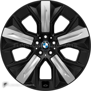 ล้อแท้ BMW 1011 ขอบ 21 นิ้ว สี Black with Bright Turned