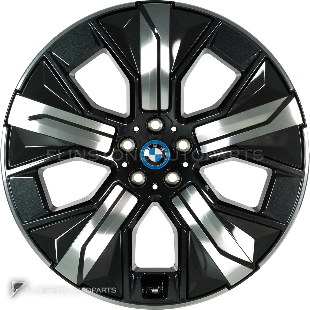 ล้อแท้ BMW 1012 ขอบ 21 นิ้ว สี Midnight Grey with Bright Turned and Silver Inserts