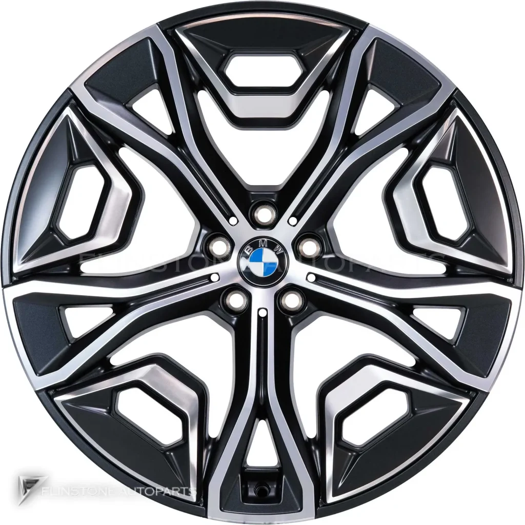 ล้อแท้ BMW 1021 ขอบ 22 นิ้ว สี Frozen Midnight with Bright Turned