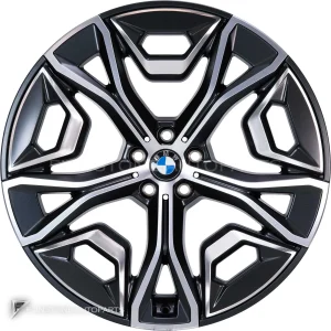 ล้อแท้ BMW 1021 ขอบ 22 นิ้ว สี Frozen Midnight with Bright Turned