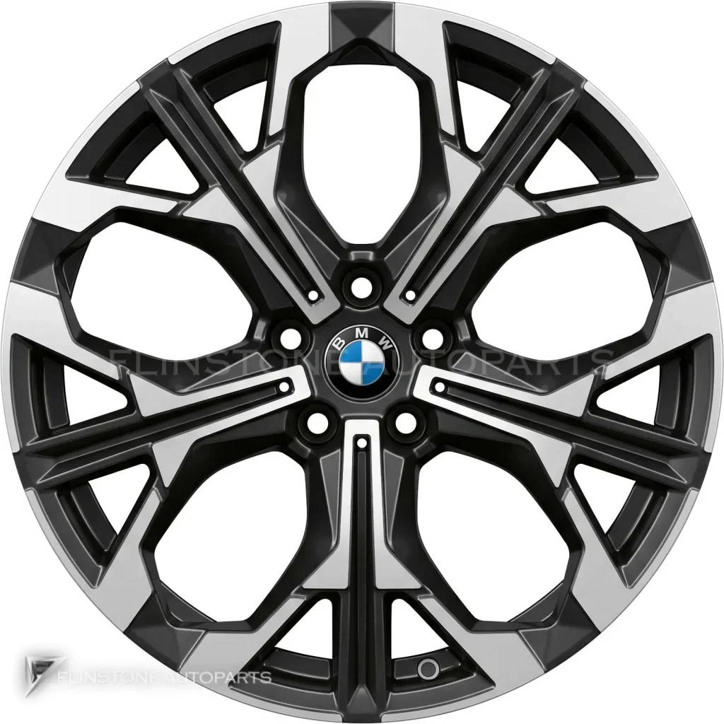 ล้อแท้ BMW 1038i ขอบ 19 นิ้ว สี Frozen Midnight with Bright Turned