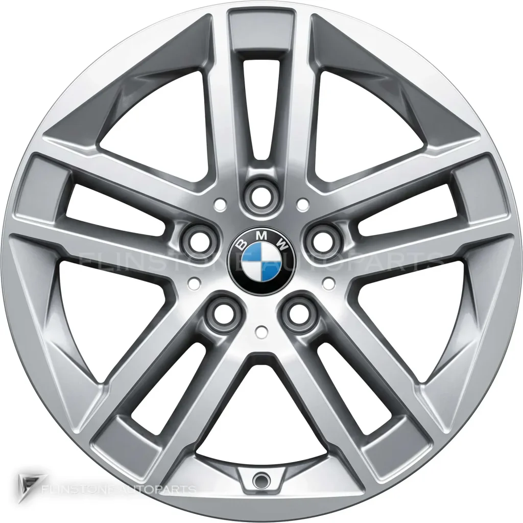 ล้อแท้ BMW 186 ขอบ 16 นิ้ว สี Refined Silver