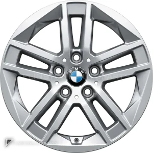 ล้อแท้ BMW 186 ขอบ 16 นิ้ว สี Refined Silver