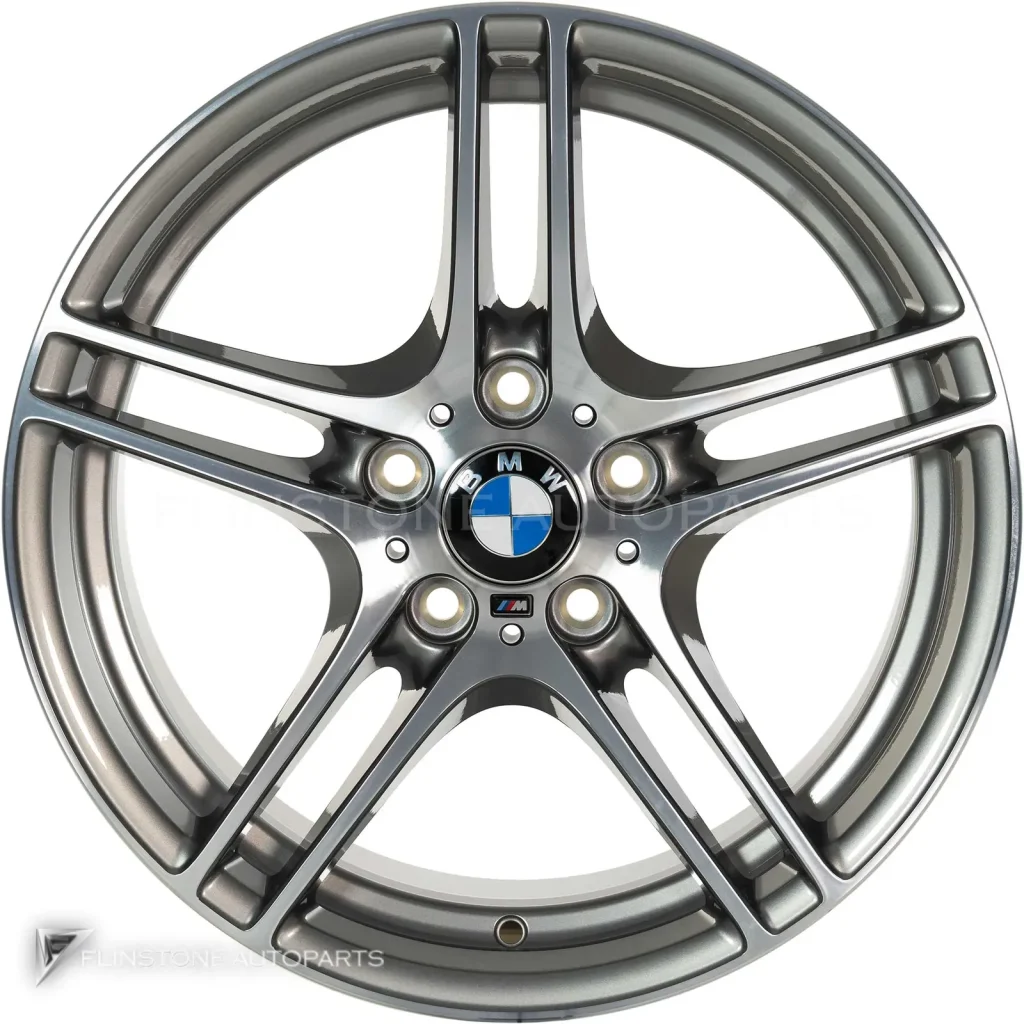 ล้อแท้ BMW 313M ขอบ 18 นิ้ว สี Silver with Bright Turned