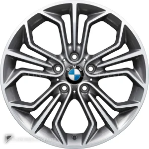 ล้อแท้ BMW 323 ขอบ 18 นิ้ว สี Ferric Grey with Bright Turned
