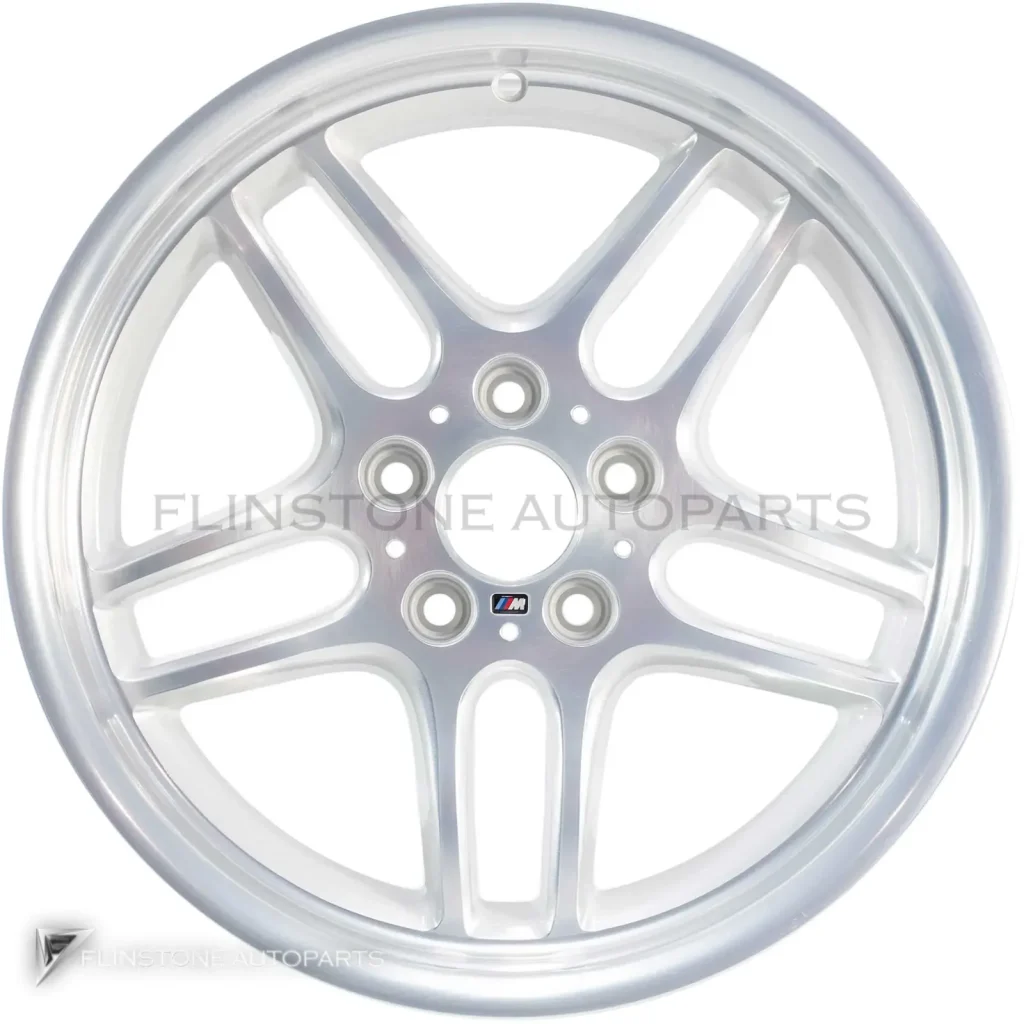 ล้อแท้ BMW 37M Forged ขอบ 18 นิ้ว สี Silver with Polished (Forged)