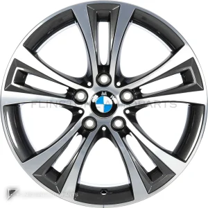 ล้อแท้ BMW 384 ขอบ 18 นิ้ว สี Orbit Grey with Bright Turned