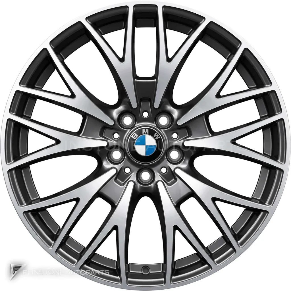 ล้อแท้ BMW 404 ขอบ 20 นิ้ว สี Jet Black with Bright Turned