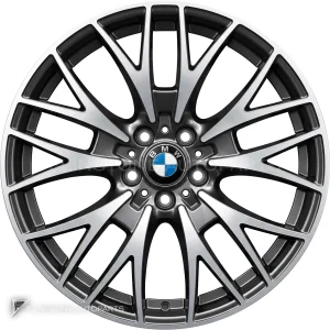 ล้อแท้ BMW 404 ขอบ 20 นิ้ว สี Jet Black with Bright Turned