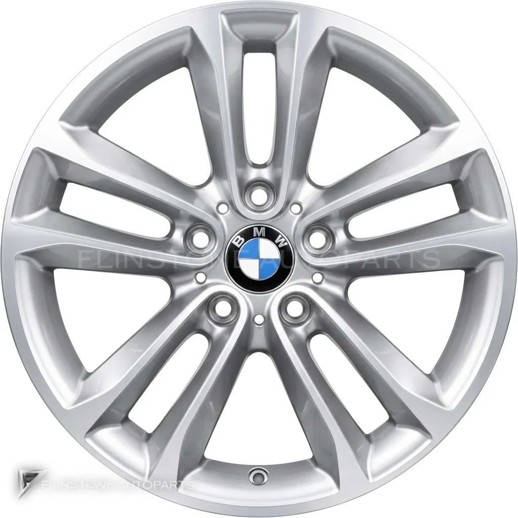 ล้อแท้ BMW 421 ขอบ 18 นิ้ว สี Silver with Bright Turned