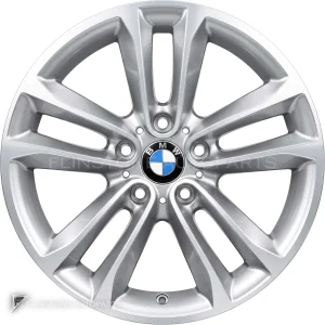ล้อแท้ BMW 421 ขอบ 18 นิ้ว สี Silver with Bright Turned