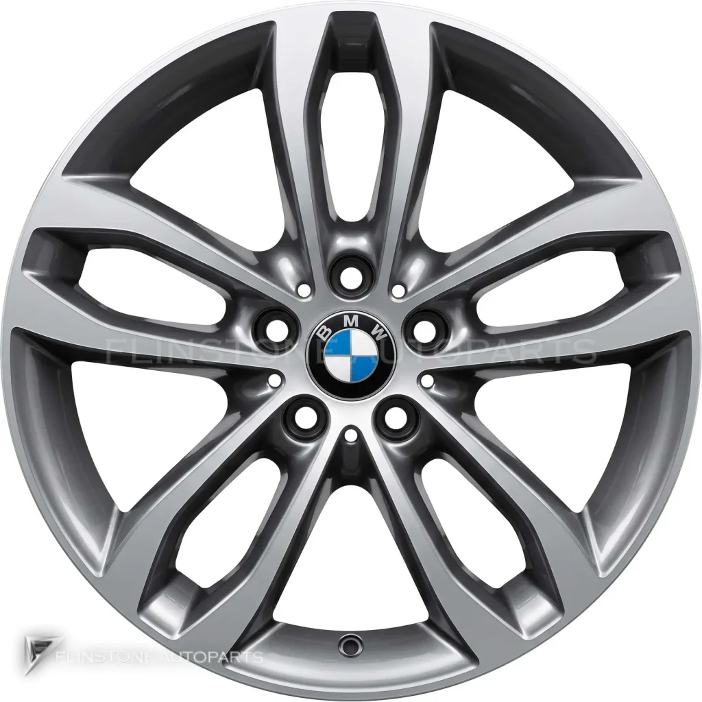 ล้อแท้ BMW 424 ขอบ 19 นิ้ว สี Ferric Grey with Bright Turned