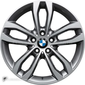ล้อแท้ BMW 424 ขอบ 19 นิ้ว สี Ferric Grey with Bright Turned