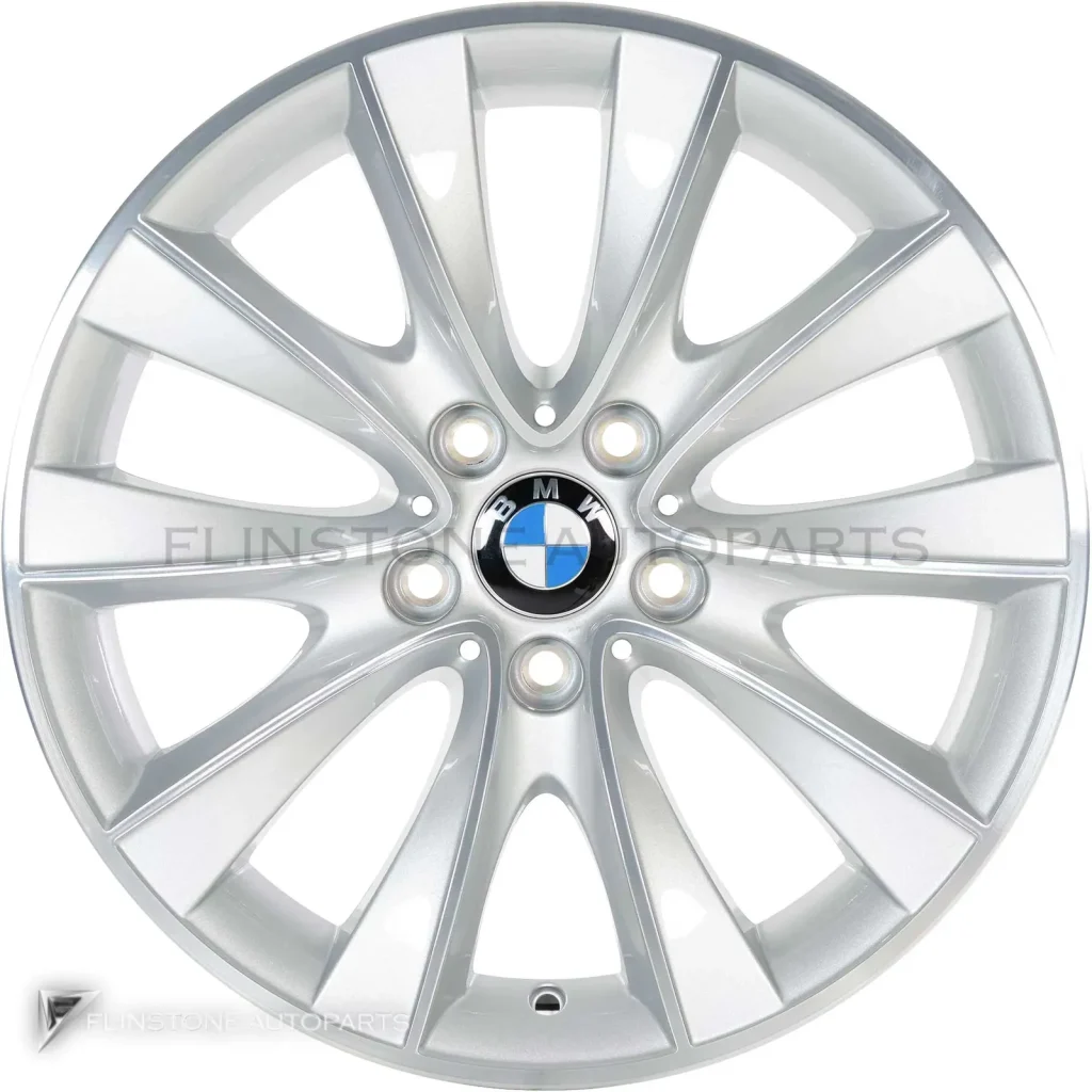 正品轮毂 BMW 425 边框 18 英寸颜色 Silver with Bright Turned