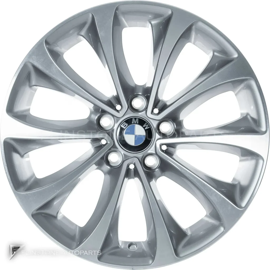 正品轮毂 BMW 452 边框 18 英寸颜色 Ferric Grey with Bright Turned