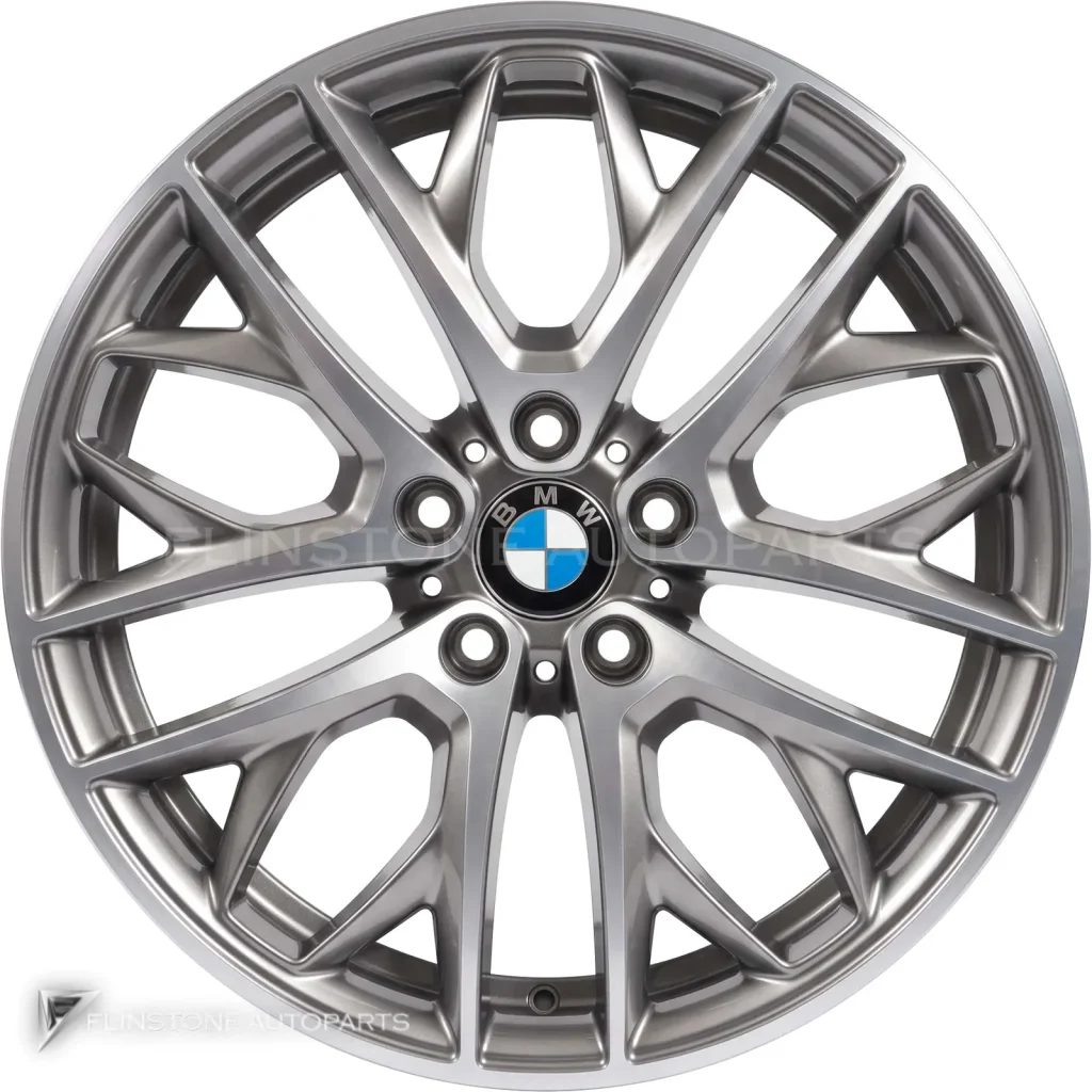 ล้อแท้ BMW 465 ขอบ 19 นิ้ว สี Ferric Grey with Bright Turned