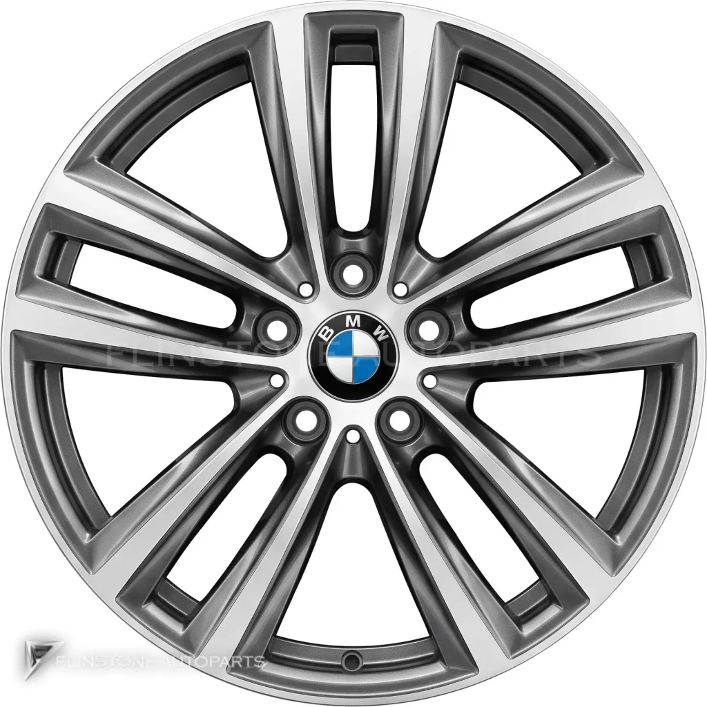 ล้อแท้ BMW 466 ขอบ 19 นิ้ว สี Ferric Grey with Bright Turned