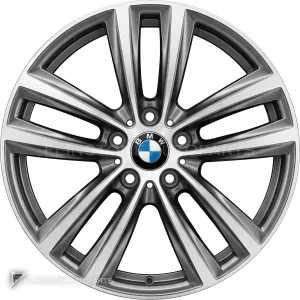 ล้อแท้ BMW 466 ขอบ 19 นิ้ว สี Ferric Grey with Bright Turned