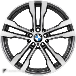 ล้อแท้ BMW 468M ขอบ 20 นิ้ว สี Ferric Grey with Bright Turned